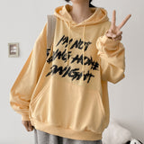 Turin Color Lettering Boxy Fit Hoodie (6 colors) H&L
