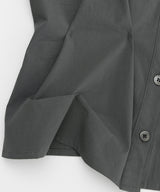 DOZI - Pinched Unbalance shirt _ GREY