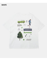 Green Summer Overfit T-Shirt