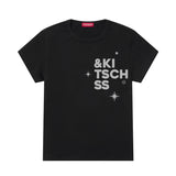 STAR LOGO SLIM STRETCH T-SHIRT (SSSKNK-106)