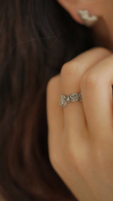 【MADE】 Sparkling stream ring