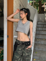 Tiffミリタリーアジャストカーゴパンツ