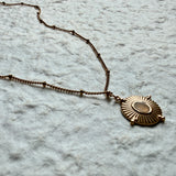 Vintage Halo Necklace