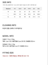 [4SEASON] Regular semi wide cotton pants(2color)