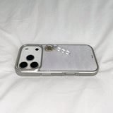 [MADE] [+MagSafe] ヴィンテージレーススマホケース (グラスシルバーバンパー)