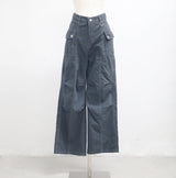 ジエンピンタックカーゴパンツ