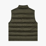 Stranger Regular Fit Filled Vest (Khaki)