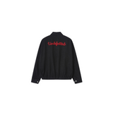 LP Red Embroidered Denim Jacket