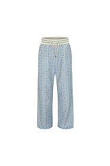 rabbit fluffy pants babi blue