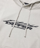  GRAFFITI CRACK HOODIE_BEIGE GRAY