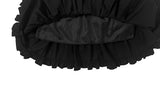 [Peach Fuzz] Ollin Frill Midi Layered Skirt