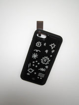 black space epoxy phone case
