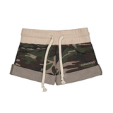 CUPID MINI SWEAT SHORTS [CAMO]