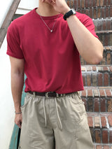 Soft short-sleeved T-shirt
