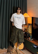 Camo Pocket Cargo Bermuda Shorts 2COLOR