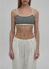 [MADE] Lucio Stripe Swim Bra Top