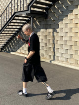 Cooling Nylon Banding Half Pants 3C
