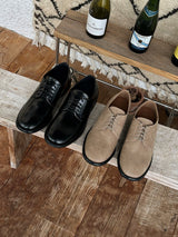 ASCLO Classical Round Derby Shoes (2color)