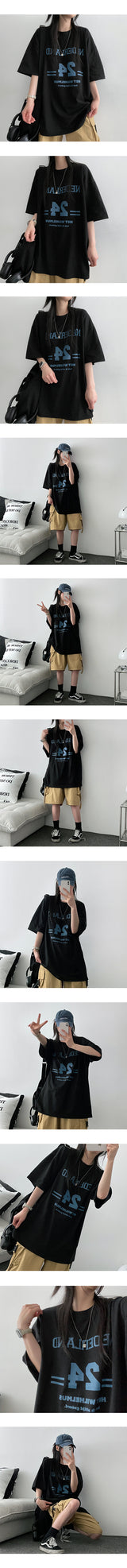 パーダインナンバー半袖Tシャツ