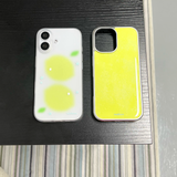 [MADE][Epoxy Silver Bumper Case] Lemon Case