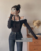 【MADE】Off shoulder blouse