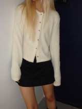 Suede pocket mini skirt (2colors)