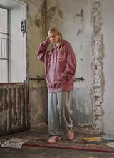 カーペンターポイントスウェットパンツ- GRAY