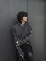 Looney waffle color matching long sleeve