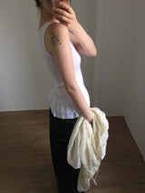 Le Frill Crewneck Sleeveless