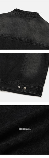 [PROMOTION] Domingo biker denim jacket (2color)
