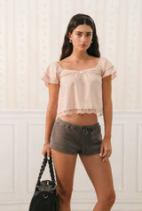 Sorbet top - pink