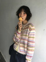Lollipop Round Cardigan (2color)