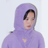 SOFT FEATHER BALACLAVA_PURPLE