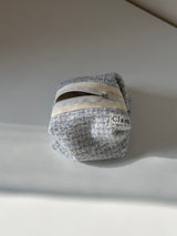Clam round pouch _ Blue cake