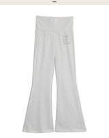 angel bibi low bootcut training pants