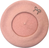 Ribboned wool beret (5Colors)