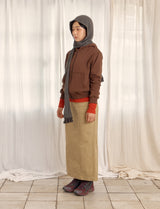 REVERSIBLE FRILL MUFFLER (GRAY)