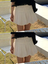 Draw Balloon Belt SET Banding MIni Skirt