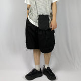 カーゴストリングバミューダハーフパンツ　2色