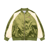 25SS ROPE EMBO COLORATION BOMBER JACKET  KHAKI