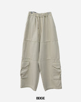 Low Cargo Balloon Pants