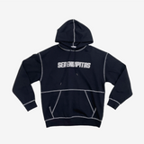 (Unisex) テシットステッチフーディー