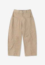 CO Hearts Patch Cottom Wide Pants