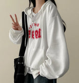 1995 Vintage Balloon Hoodie Zip-Up