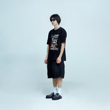 Gemstone Print Tshirts Black