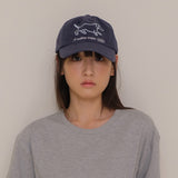 Navy Washing Puppy Cap