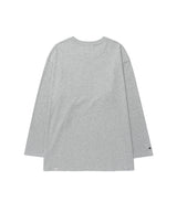 アイ ラブ ミャウ パンク LS Tシャツ グレー(CV2GFFT559A)