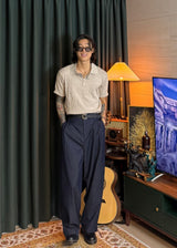 S/S ケーブルカラーショートスリーブニット 8カラー