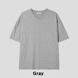 スラップVネックハーフTシャツ