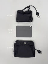 [2way] French Twill Nylon Handbag
